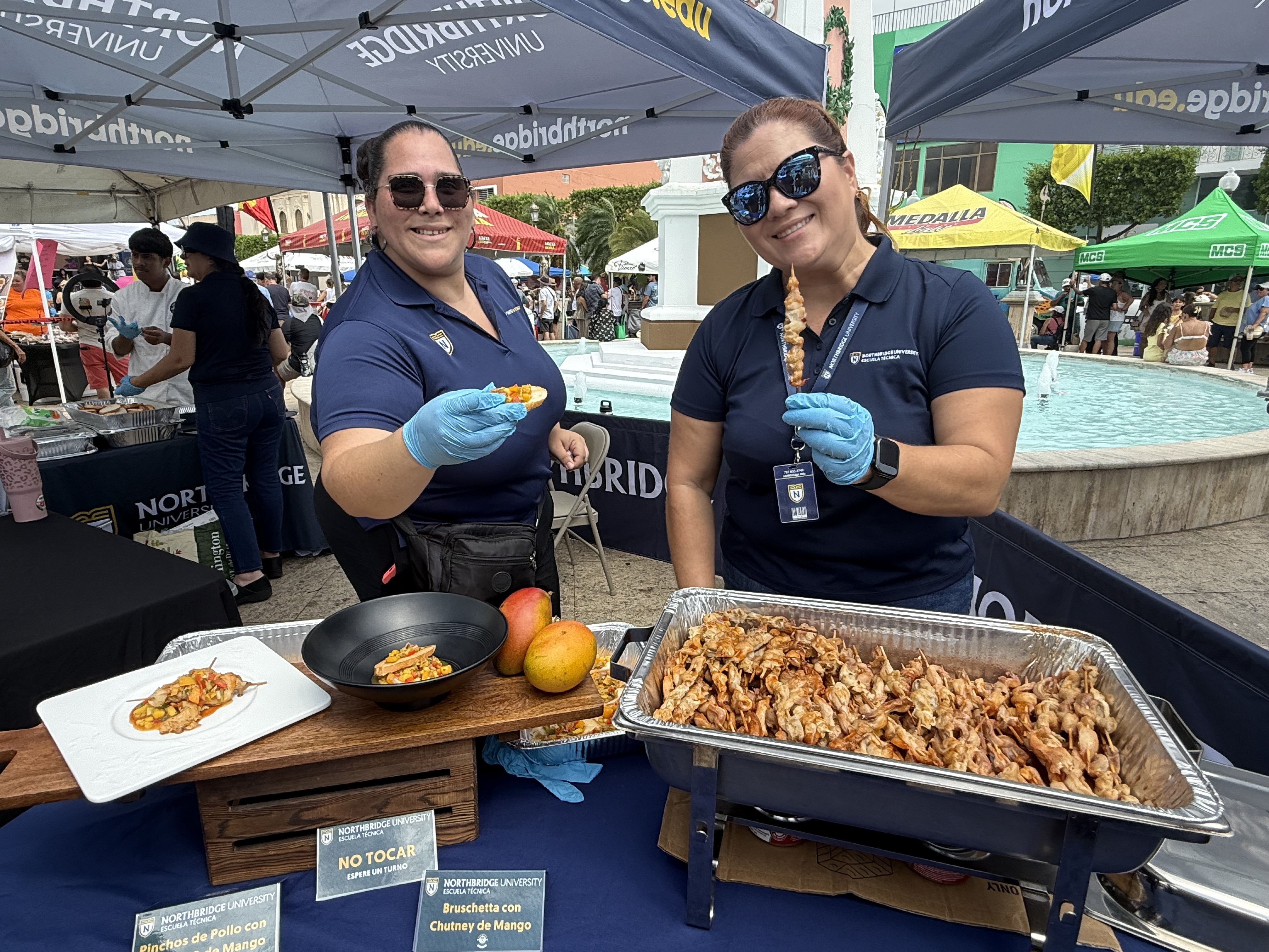 Northbridge University — Bruschetta con Chutney de Mango en el festival